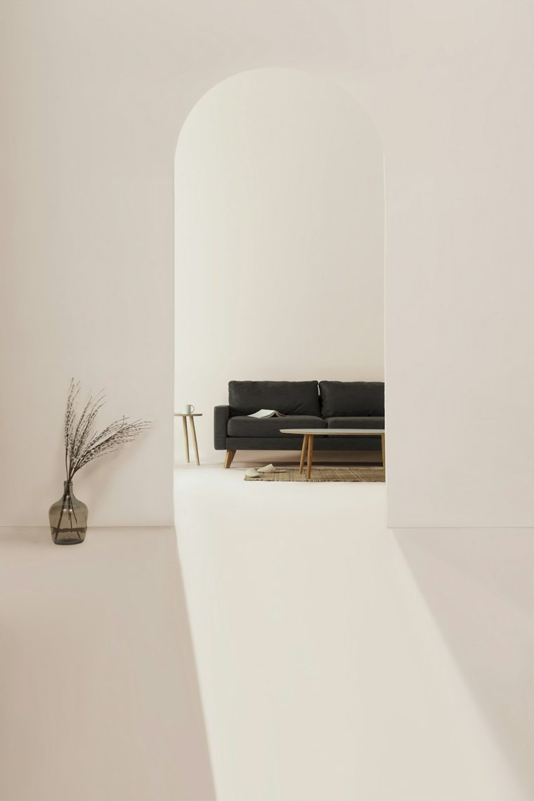 Détail d'aménagement intérieur, geste architectural